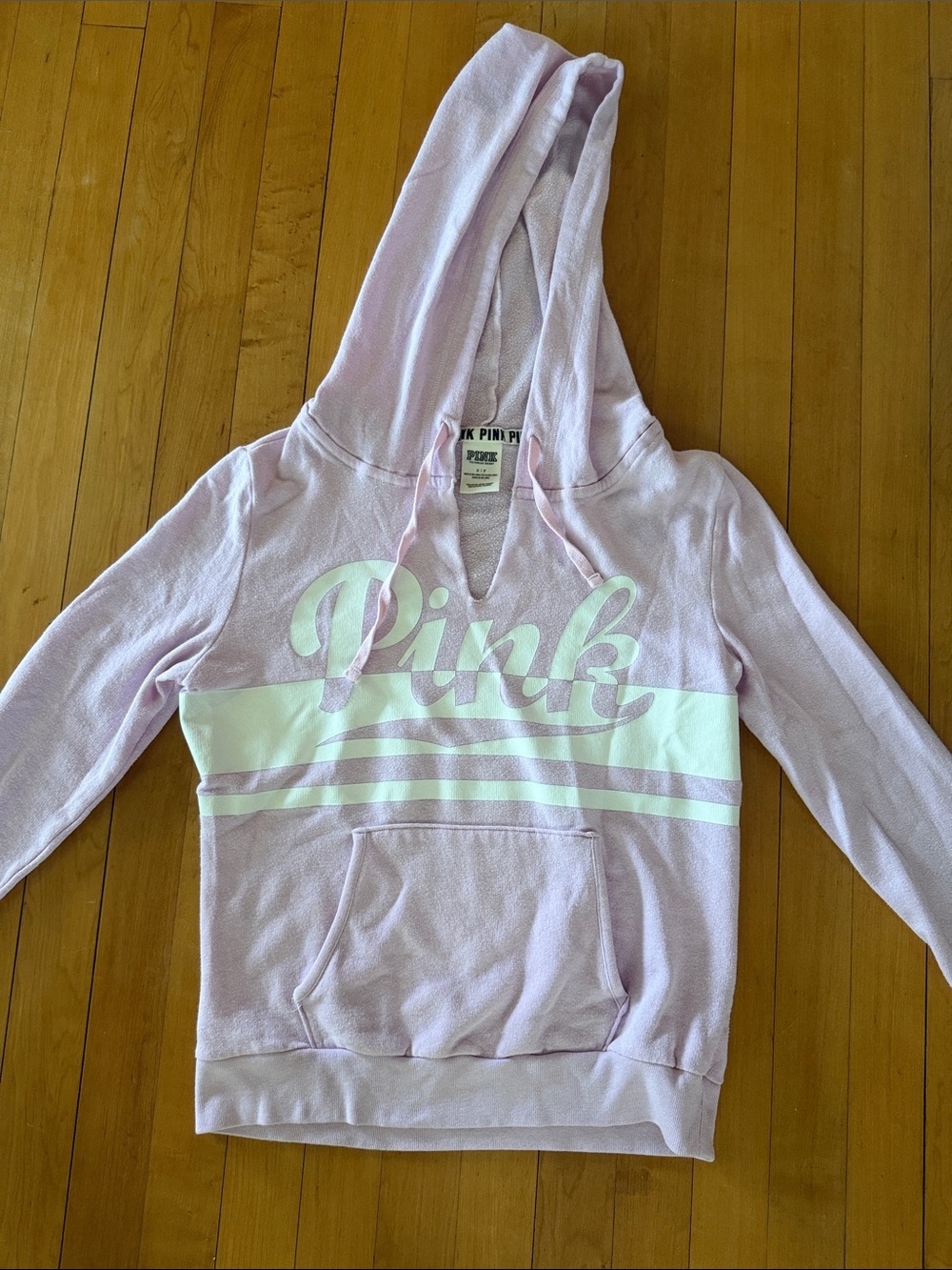 Victoria’s Secret PINK Light Pink Logo Hoodie